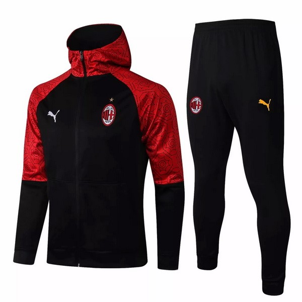 Chaqueta Con Capucha AC Milan 2021/22 Rojo Negro